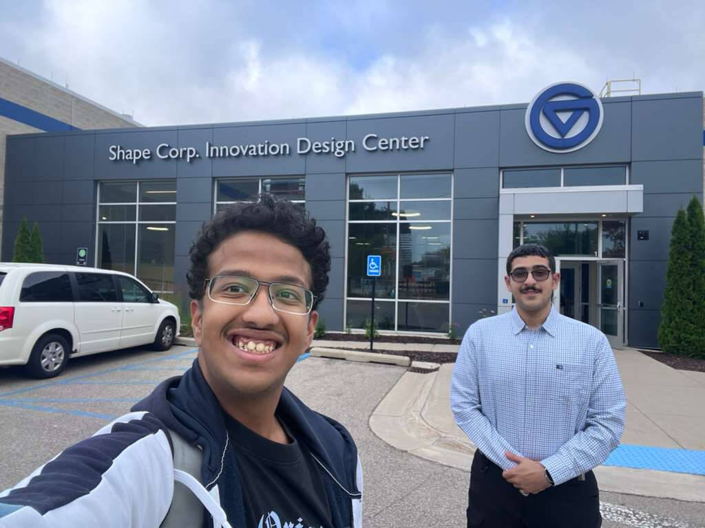 Soham and Qies at the IDC